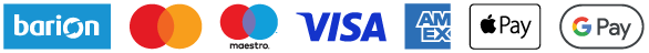 Barion|MasterCard|Maestro|Visa|AmEx|ApplePay|GooglePay